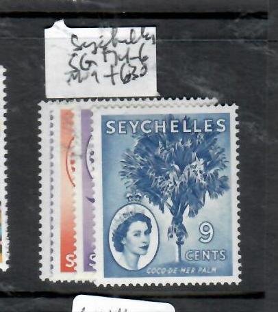 SEYCHELLES QEII   SG 174-176   MOG     PP1120H