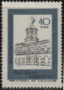 Argentina 1163 (mnh) 40p City Hall, Salta (1978)