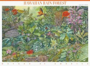 US Stamps - 2010 Hawaiian Rain Forest  Sheet of 10 Stamps #4474