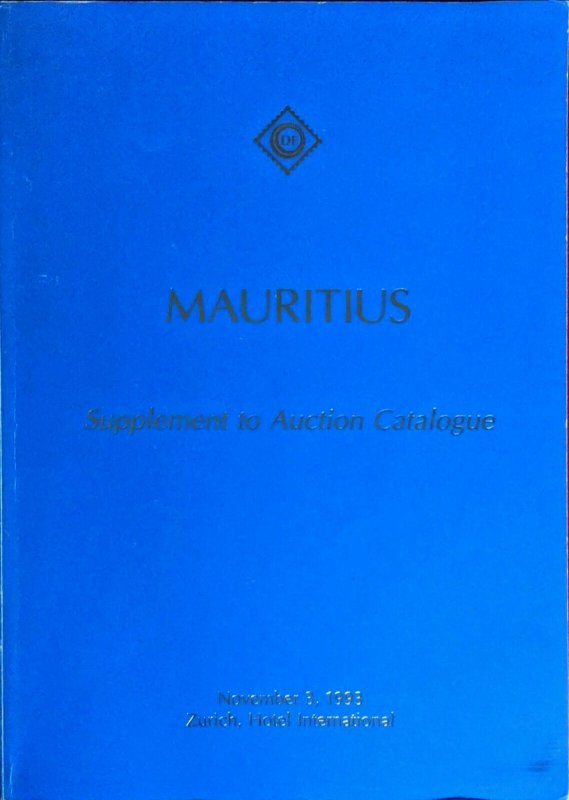 MAURITIUS PRIMITIVE ISSUES - Identification of the Plates and Positions 