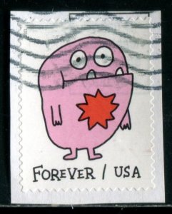 5636 (58c) Message Monster SA, used