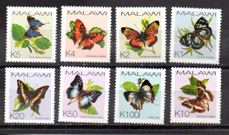 Malawi 706-713 MNH