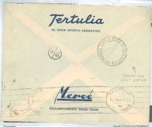 Argentina  traveling post office 1934