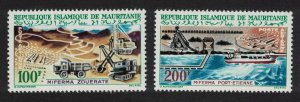 Mauritania Mining Development 2v 1963 MNH SC#C20-C21 SG#163-164 MI#202-203