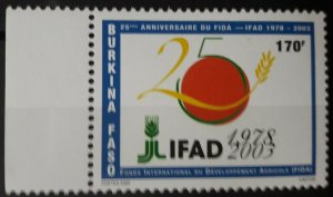 BURKINA FASO 2003 IFAD FIDA DEVELOPMENT AGRICOLE AGRICULTURE DEVELOPPEMENT MNH