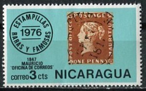 Nicaragua; 1976: Sc. # 1040: MHH Single Stamp