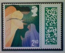 Great Britain, Scott #4293, used(o), 2022, The Annunciation, 2nd