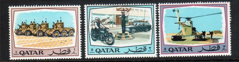 Qatar Scott 172-74!  MNH!