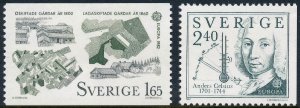 Sweden 1982 Europa Set of 2 SG1110-1111 MNH