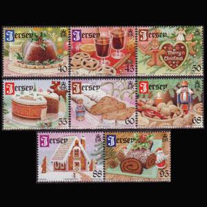 JERSEY 2013 - Scott# 1722-9 Christmas Set of 8 NH