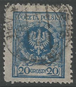 POLAND 221 VFU P831-5