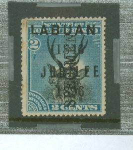 Labuan #67v Unused Single