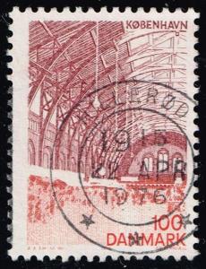 Denmark #588 Central Station; Used (0.25) (2Stars)