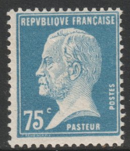France Scott 192 - SG400, 1923 Pasteur 75c MH*