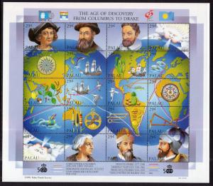 Palau 302 Explorers MNH VF