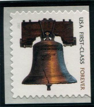 4126 US (41c) Liberty Bell SA, MNH AP CB sgl