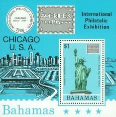 Bahamas Liberty , 1 souvenir sheet