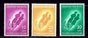 Malaya 108-110 MNH 1962 Education