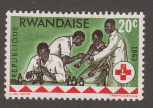 Rwanda 45 Laboratory examination 1963