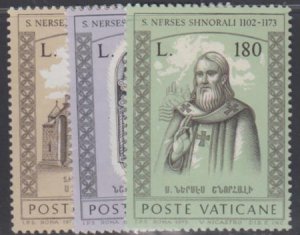 Vatican 545 - 547 NH Set