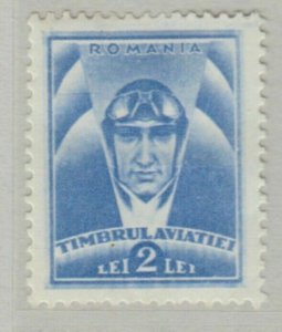 1932 Romania Postal Tax Timbrul Aviatiei Aviator 2L MH* A18P26F778-