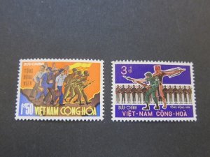 Vietnam 1969 Sc 358-9 FU