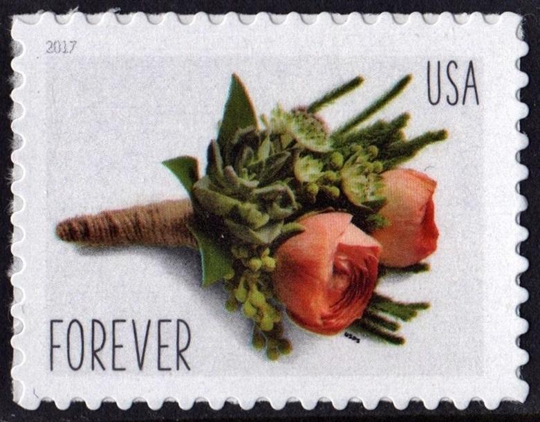SC#5199 (49¢) Celebration Boutonniere Single (2017) SA