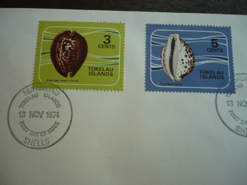 Stamps - Tokelau Islands - Scott# 41-44 - First Day Cover