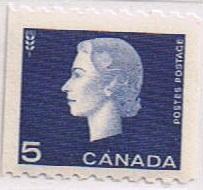 Canada Mint VF-NH #409 QEII 5c coil