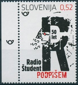 Slovenia 2019 MNH Radio Student 50 Yrs 1v Set Communication Technology 1v Stamps