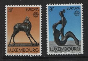 Luxembourg  #546-547  MNH  1974  Europa