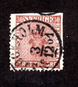 Sweden #11 Used *Minor Fault* ~jm-3303