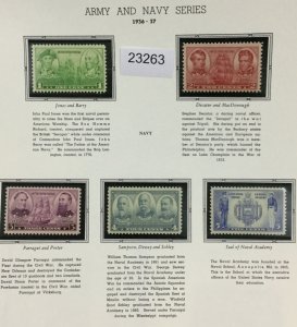 US STAMPS COLLECTIONS 1936-1937 UNUSED LOT #23263