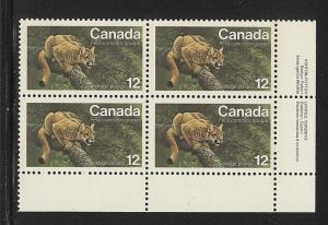 Canada MNH Plate Block Scott cat.#  732