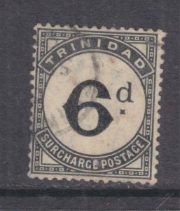 TRINIDAD, POSTAGE DUE, 1885 CA, 6d. Black, used. 