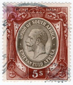 (I.B) South Africa Revenue : Duty Stamp 5/-