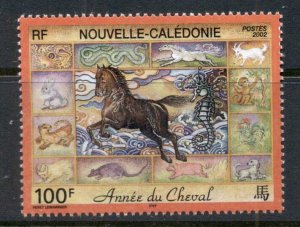 New Caledonia 2002 New Year of the Horse MUH