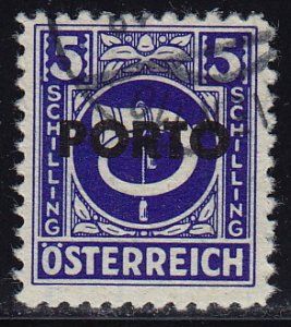 Austria - 1946 - Scott #J203 - used - Overprint