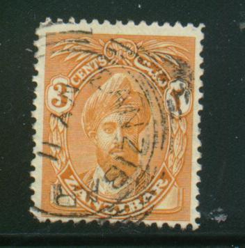 Zanzibar Sc # 185 Used (watermark 4)