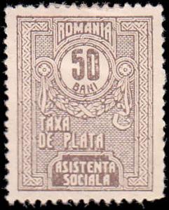 Romania Scott RAJ15 Numeral MH