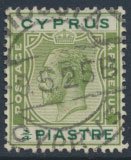 Cyprus  SG 105 Used    see detail and scan