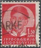 Yugoslavia 120 (used) 1.50d King Peter II, scarlet (1935)