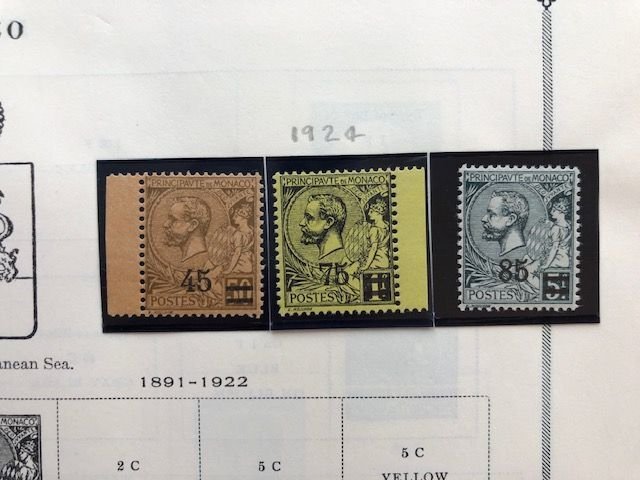 Mexico Middle Congo Monaco Montenegro Prior to 1940 Album Sheets