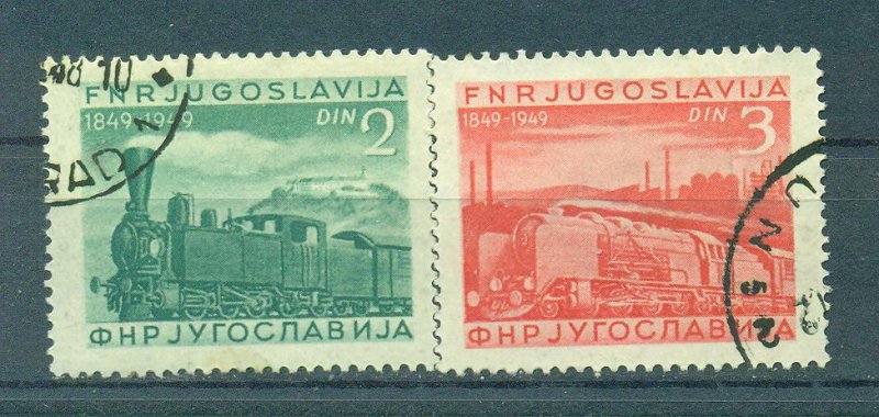 Yugoslavia  sc# 269-272 used  cat value $30.00