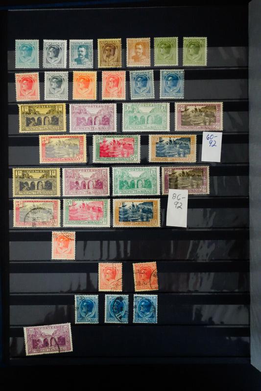 Monaco Strong Classic Stamp Collection