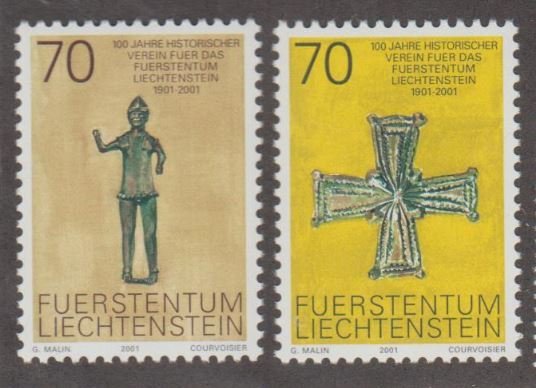 Liechtenstein Scott #1206-1207 Stamps - Mint NH Set