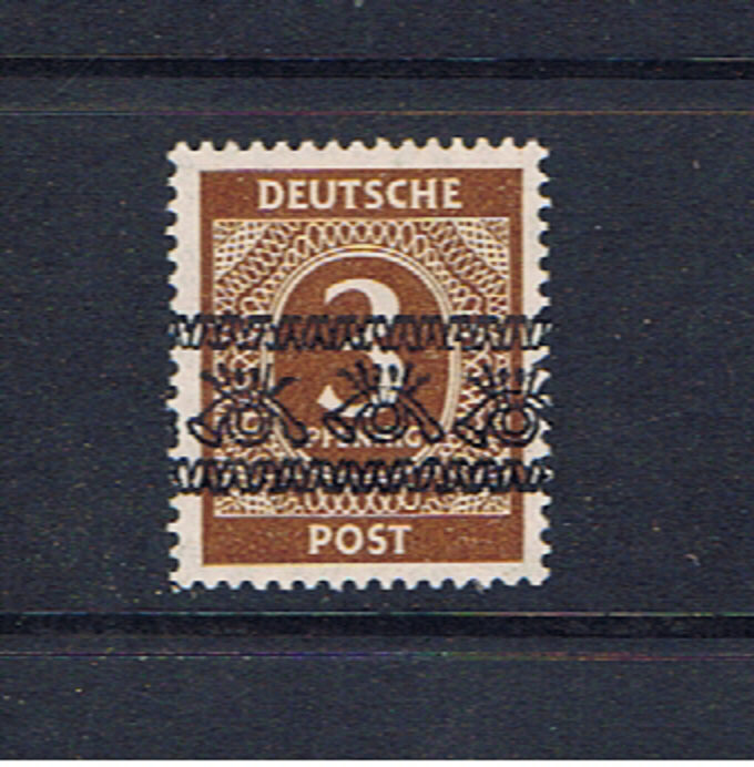 GERMANY 1948 ALLIED OCCUPATION 3pf INVERTED OVERPRINT