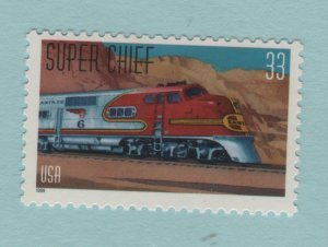 3337 33c Famous Trains Super Chief Single