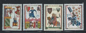 LIECHTENSTEIN SC# 381-4 VF/MNH 1963