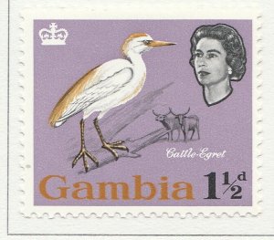 1953 Gambia 1 1/2d MH* Stamp A4P40F40105-